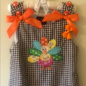 Lil Cactus Thanksgiving dress